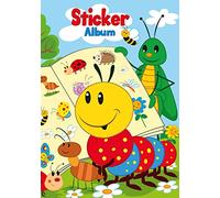 HERMA 15424 Frieda & Friends Album de scrapbooking vierge DIN A5 (16 pages de papier spécial enduit) 1 livre d'autocollants pour enfants vierge