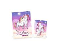 HERMA 15425 ALBUM D'AUTOCOLLANTS LICORNE DIN A5 VIERGE (16 PAGES, PAPI