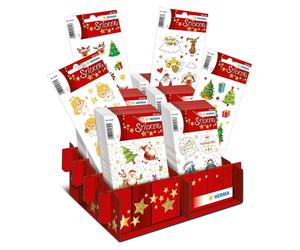 HERMA 15624 Autocollants de Noël HERMA DECOR "Noël scintillant