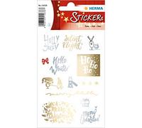 HERMA 15638 Creative Sticker Silent Night en film transparent permanent 1 feuille / 13 stickers