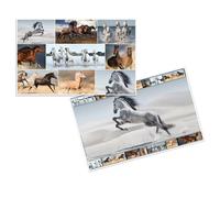 Herma 19380 Sous-main Chevaux 55 x 35 cm(P)