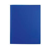 Chemise à lamelle, PP, A4, bleu foncé translucide