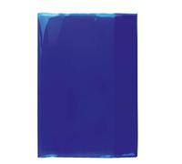 HERMA 19600 Lot de 10 housses pour cahiers A4 en film de polypropylène résistant, lavable et épais, ensemble de couvertures transparentes pour cahiers scolaires colorés