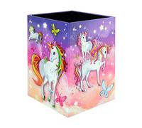 Corbeille à papier Licorne, carton