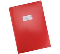 Protège-cahier, en carton, A4, rouge