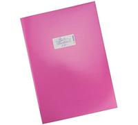 Protège-cahier, en carton, A4, fuchsia