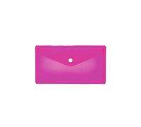 Pochette à documents, PP, format long, rose vif