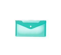 Pochette à documents, PP, format long, turquoise