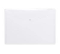 Pochette à documents, PP, A4, blanc