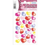 Sticker MAGIC 'Coeurs étoilés', film plastique