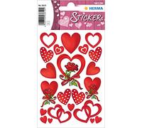 Herma Sticker DECOR 'Coeurs & Roses'