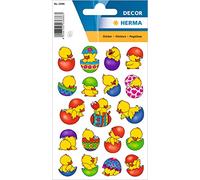Herma Autocollants de Pâques 3686 – Poussin dans l'œuf – Lot de 57