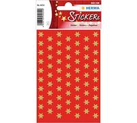 Herma Autocollants de Noël DECOR étoiles 4054 – 8 mm – Or – Lot de 201