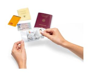 HERMA 5014 portefeuille, étui pour cartes, support de documents de voyage Transparent Polypropylène (PP)