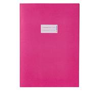 HERMA 5524 Lot de 10 protège-cahiers en papier recyclé épais et couleurs riches Format A4 Rose