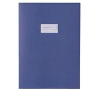 HERMA 5533 Lot de 10 protège-cahiers en papier recyclé épais et couleurs riches Format A4 Bleu