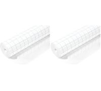 Herma - 7025 - Papier à recouvrir autocollant - incolore - 25mx40cm (Lot de 2)