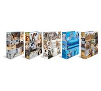 Herma 7163 Classeur à motifs Animals - A4, 70 mm, assortis