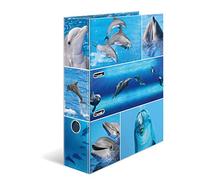Herma Classeur à levier 'Animals' A4 motif dauphins