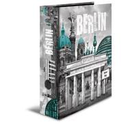 HERMA Classeur à levier à motifs 'Berlin' A4, dos 70 mm