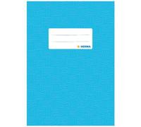 Protège-cahier, A5, en PP, bleu clair opaque