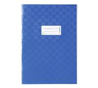Protège-cahier, A4, PP, bleu foncé opaque