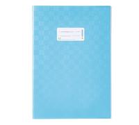 HERMA 7453 Lot de 25 couvertures pour cahiers d'école, format A4, en raphia, avec étiquette d'identification et structure en raphia, en film polypropylène résistant et facile à nettoyer, colorées