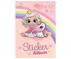 HERMA album broderie. Princesse Format A5 rose bonbon