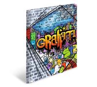 Herma Chemise à élastiques "Graffiti" en PP A4