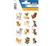 HERMA Autocollants animaux pour enfants et tout-petits - Avec motif chien - Pour album photo, scrapbooking, cadeau d'anniversaire, lettres, bricolage