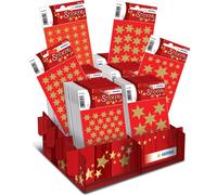 HERMA autocollants de Noël DECOR "étoiles or" en présentoir 60 paquets