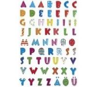 lettres alphabétiques MAGIC A-Z, glittery