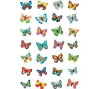 Herma - autocollants magic papillons, 28 sticks sur feuille 85x120mm 6819 G