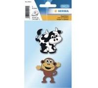 Herma bgelsticker home kuh & affe 15012 G