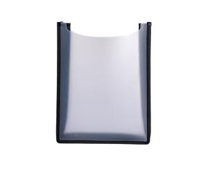 HERMA Boîte de classement A4 - Cartable ouverte sur le dessus - 34,5 x 26 x 7 cm - En plastique blanc - Pour classeurs, livres, cahiers d'école, blocs et documents, porte-documents stable pour enfants