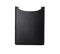 HERMA Boîte de classement A4 - Cartable ouverte sur le dessus - 34,5 x 26 x 7 cm - En plastique noir - Pour classeurs, livres, cahiers d'école, blocs et documents, porte-documents stable pour enfants
