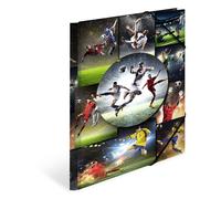 Herma Chemise à élastiques Football A4 Carton 400 g/m² 3 rabats imprimés