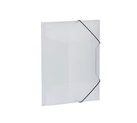 Herma Chemise à élastique A3, 3 rabats, blanc translucide, polypropylène (PP)