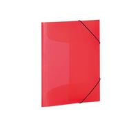 Herma 19504 Fichier Polypropylène (Pp) Rouge, Translucide A4