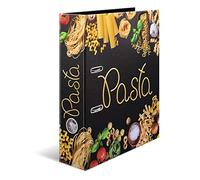 HERMA Classeur à pâtes A4, 7 cm de large, classeur de recettes pour écrire et classer soi-même, motif cuisine, livre de recettes avec finition brillante et impression intérieure pour recettes de