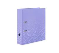 HERMA Classeur A4 Color 20125-7 cm de large - En carton avec impression intérieure - Pour l'école et le bureau - Classeur à anneaux stable en carton pour garçons et filles - Violet