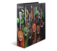 Herma Classeur à motifs Flavors 'Spices' A4 7 cm finition brillante