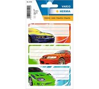 Herma étiquettes 5599 de nom Manche pour l'école, motif Tuning, format 7,6 x 3,5 cm, contenu : 9 étiquettes par paquet