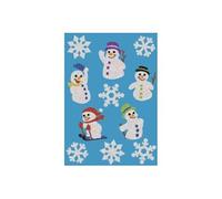 Herma etui 1 x 11 autocollant noel magic bonhommes de neige 3733 Multicolore G