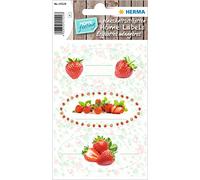 HERMA Homemade 15529 Lot de 12 étiquettes autocollantes pour confitures, pots à épices, pots à confiture, bouteilles de 76 x 35 mm