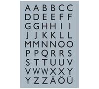Herma Lettres Autocollantes A-Z, (H)15 Mm, Film Transparent