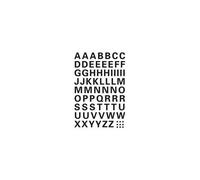 HERMA lettres autocollantes A-Z, (H)5 mm
