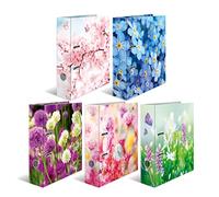 Herma Classeurs Assortiment à motifs Fleurs A4 7 cm – Lot de 10 pour enfants