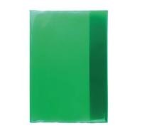 HERMA Lot de 10 housses pour cahier, format A4, vert clair, 19604, housses en film de polypropylène résistant, lavable et extra épais, lot de couvertures transparentes pour cahiers