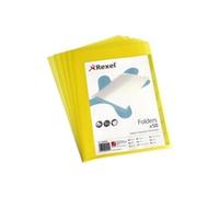 HERMA - Lot de 10 - Jaquette pour livres Rex, (H)235 x (L)440 mm, transparent bordure rouge